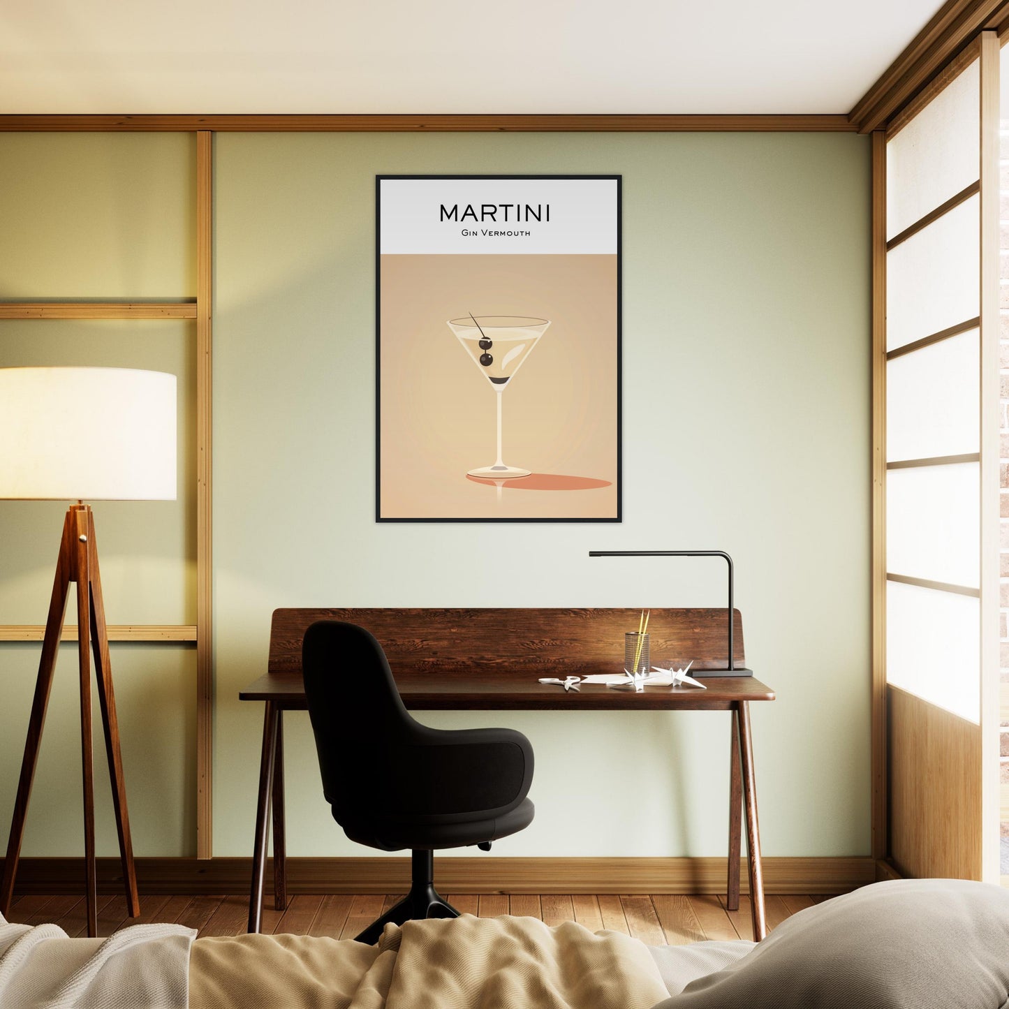 Martini Wall Print