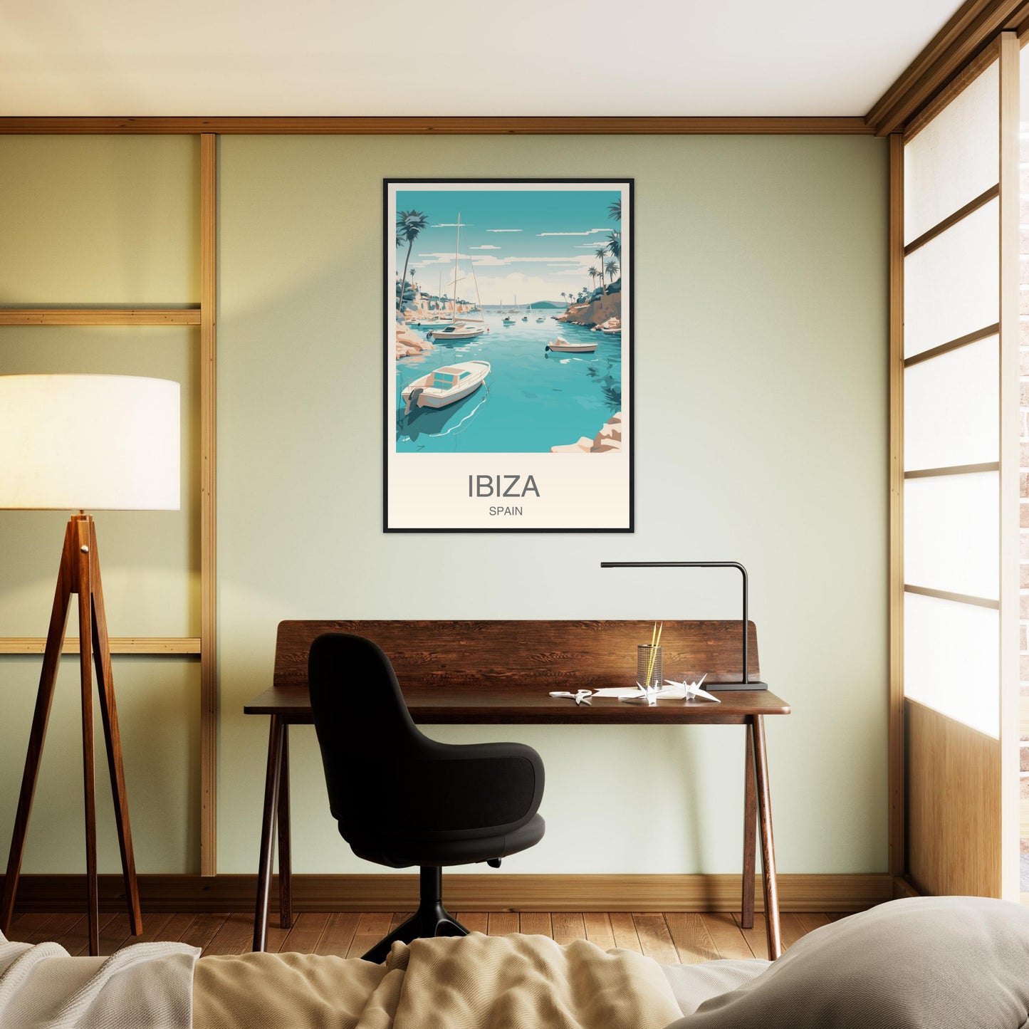 Ibiza Travel Print