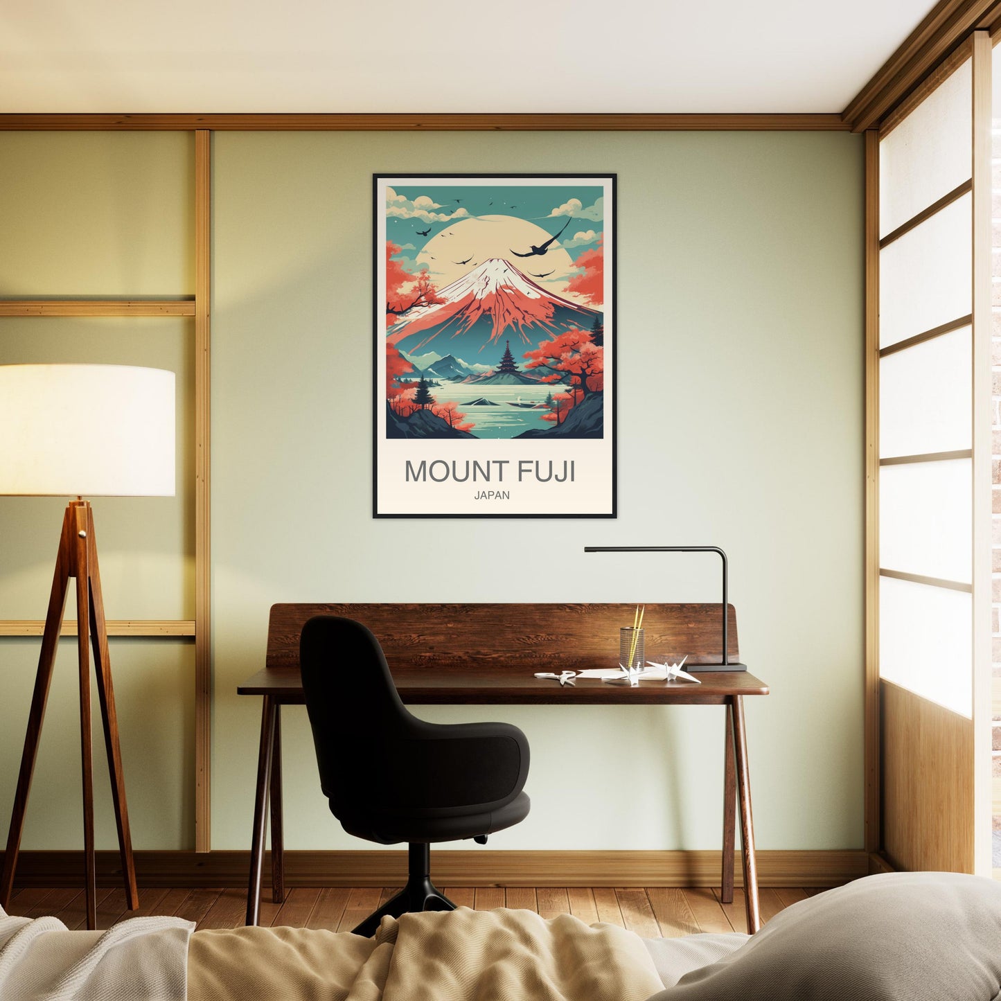 Mount Fuji Travel Print