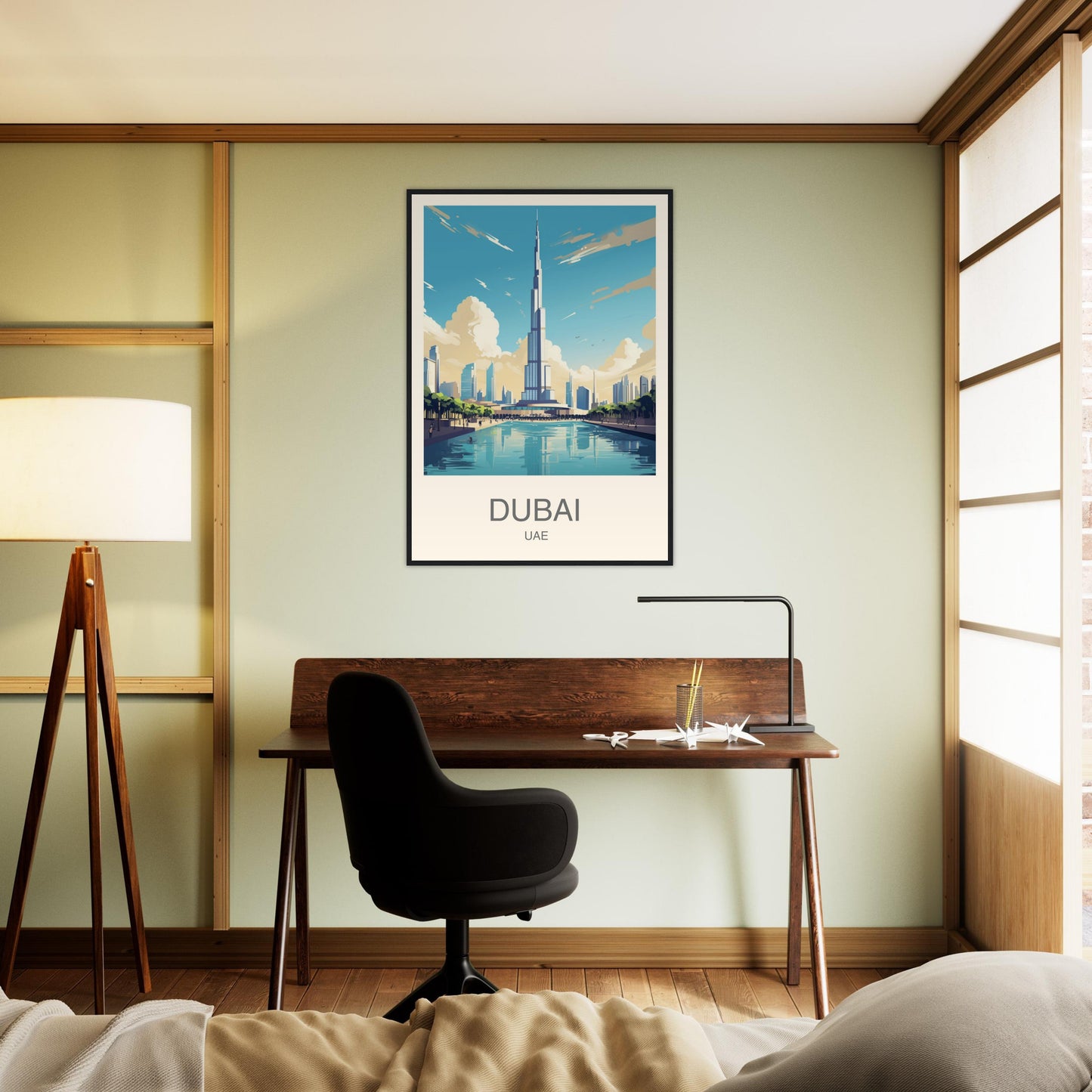 Dubai Travel Print