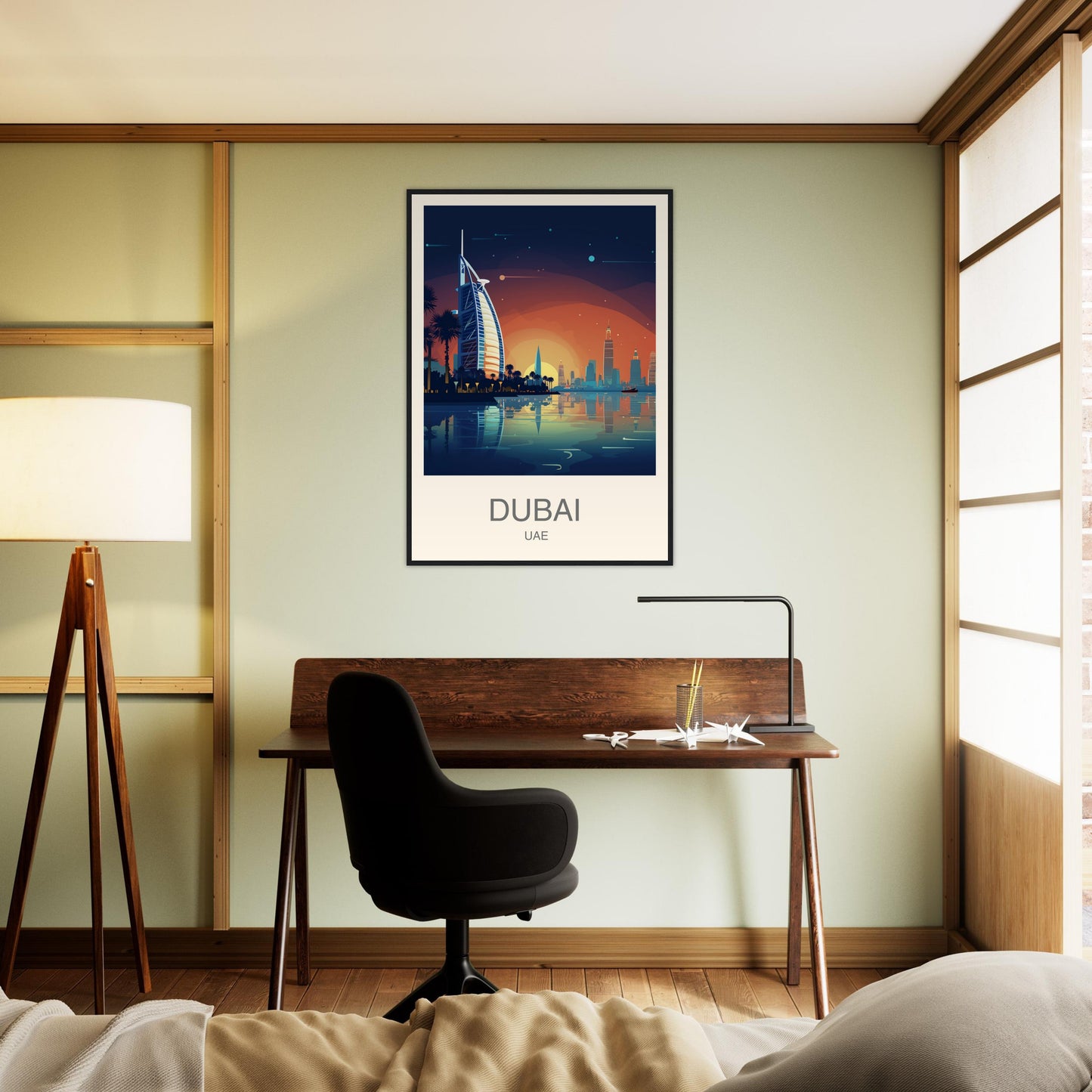 Dubai Travel Print