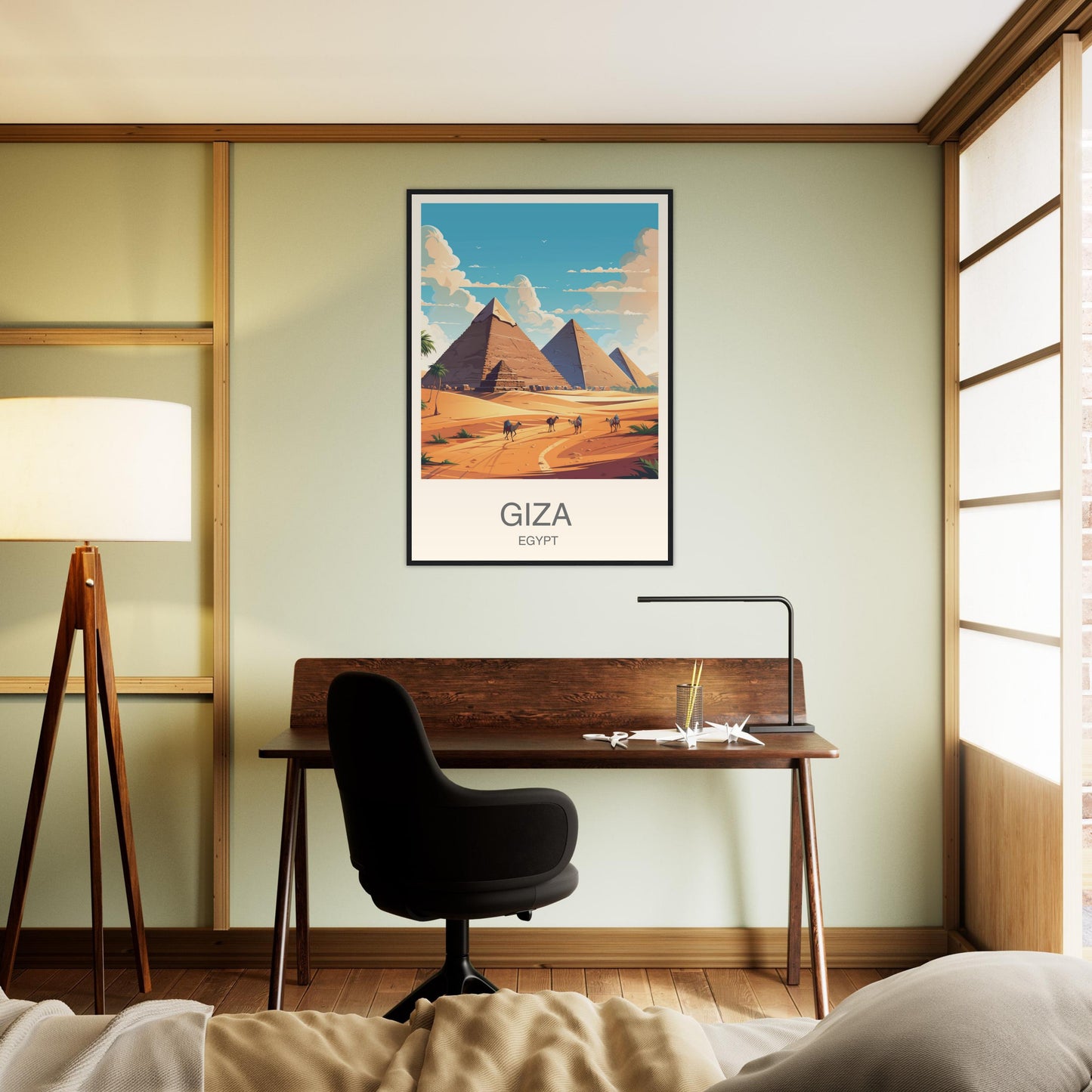 Giza Travel Print