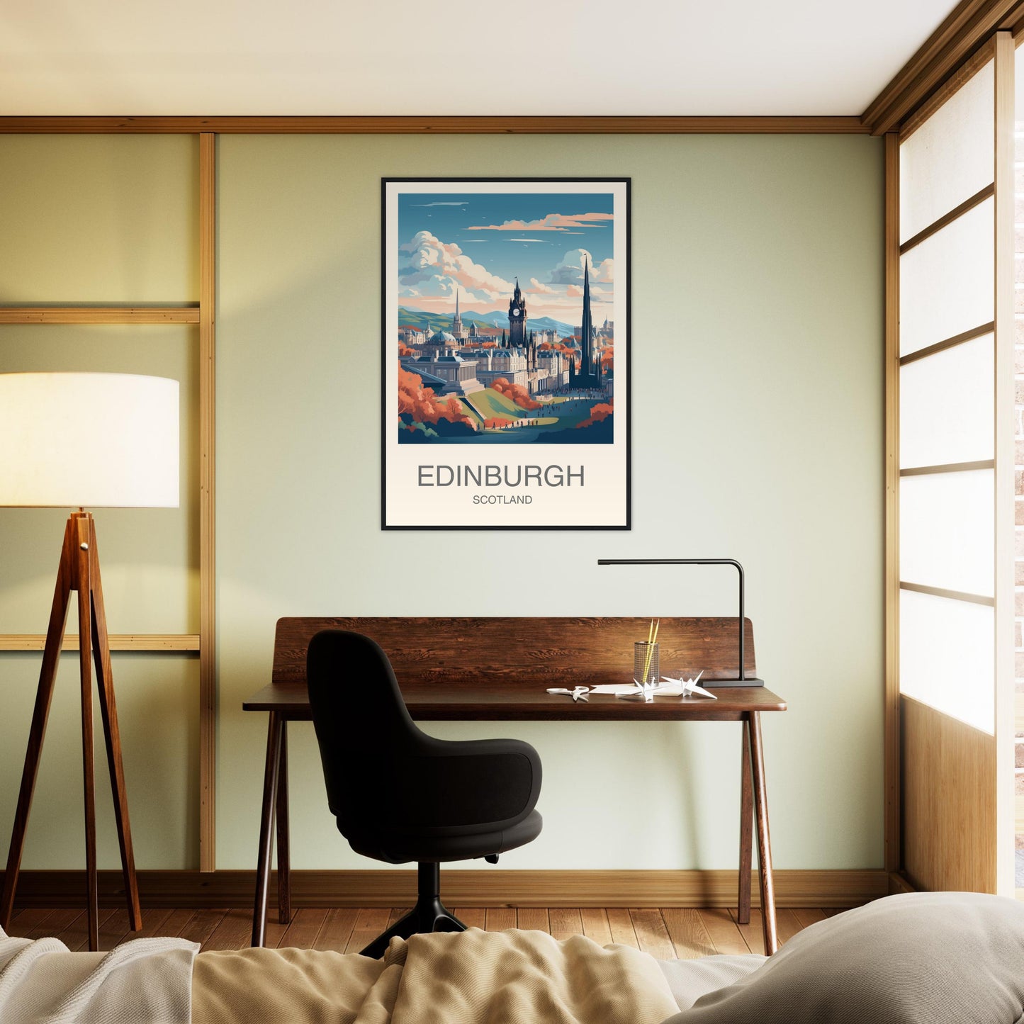 Edinburgh Travel Print