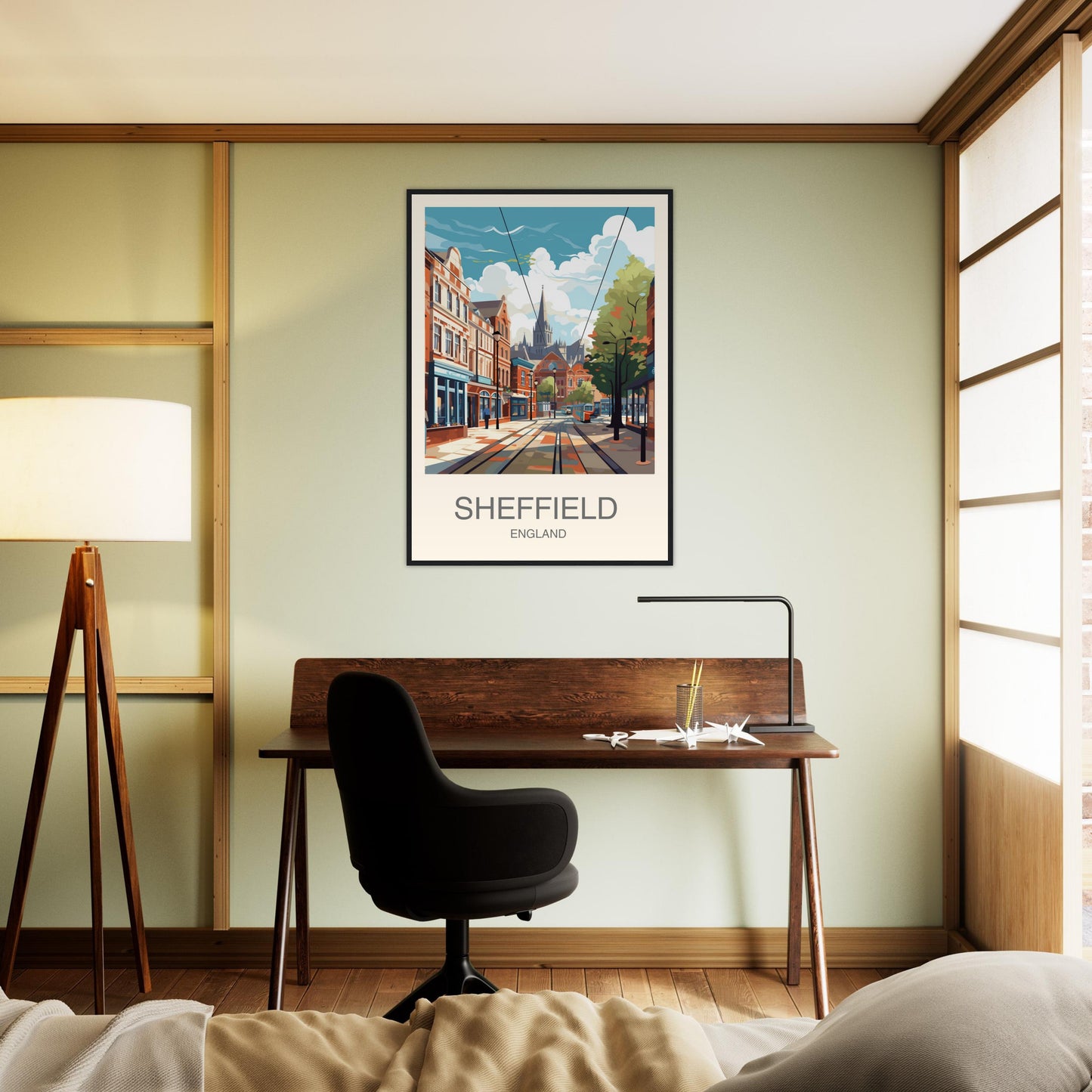 Sheffield Travel Print