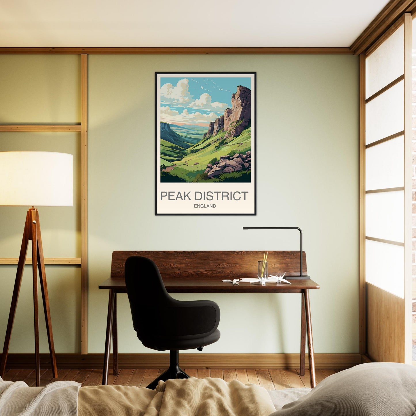 Peak District Travel Print