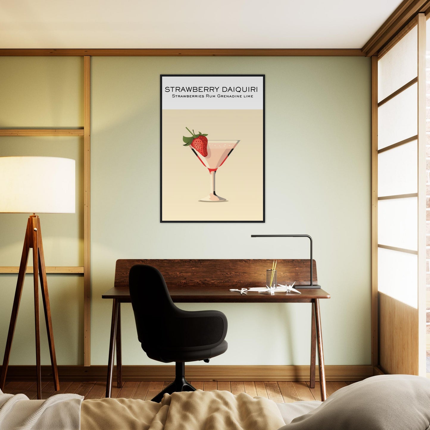 Strawberry Daiquiri Wall Print