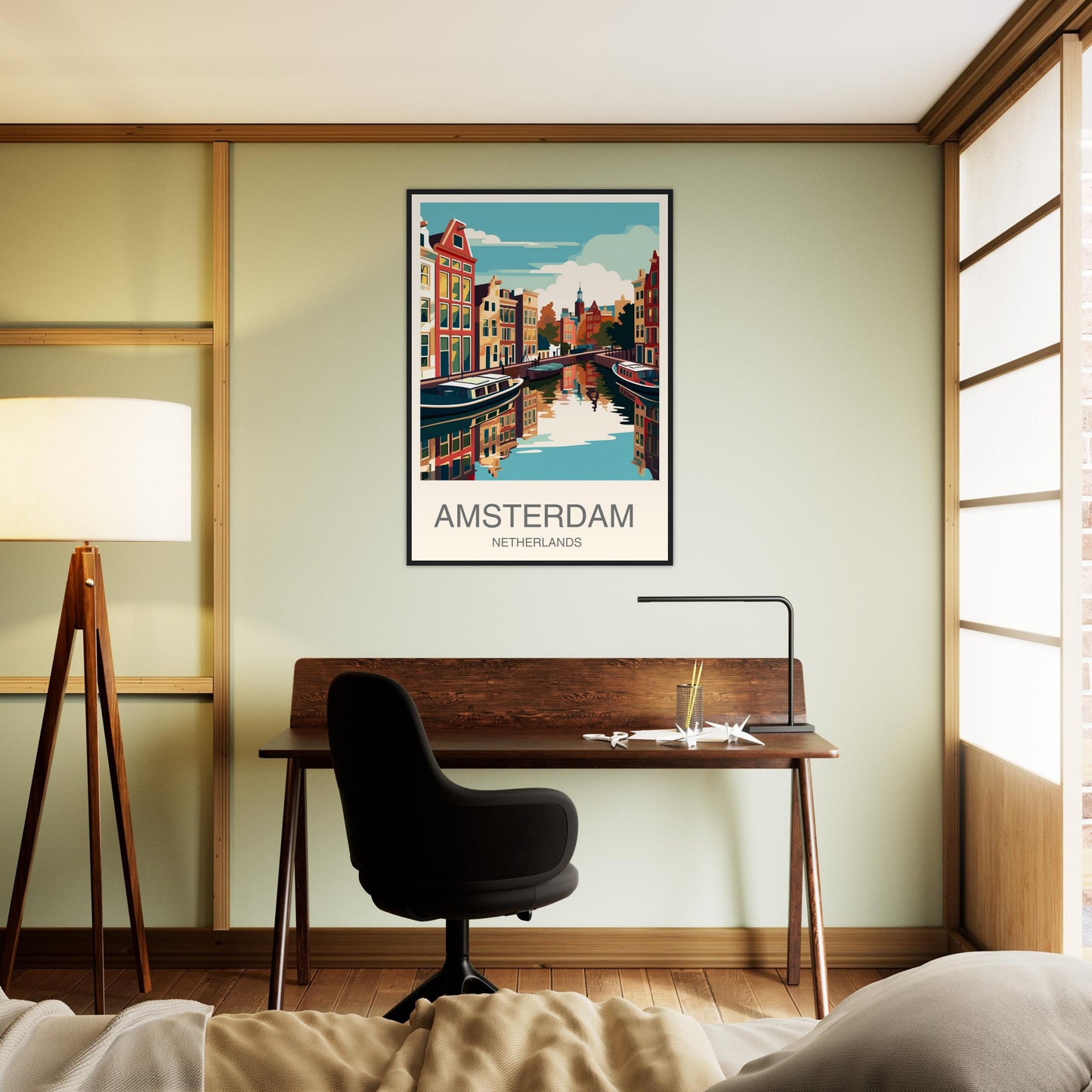 Amsterdam Travel Print