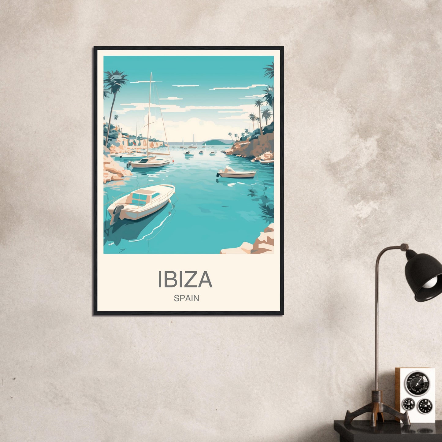 Ibiza Travel Print