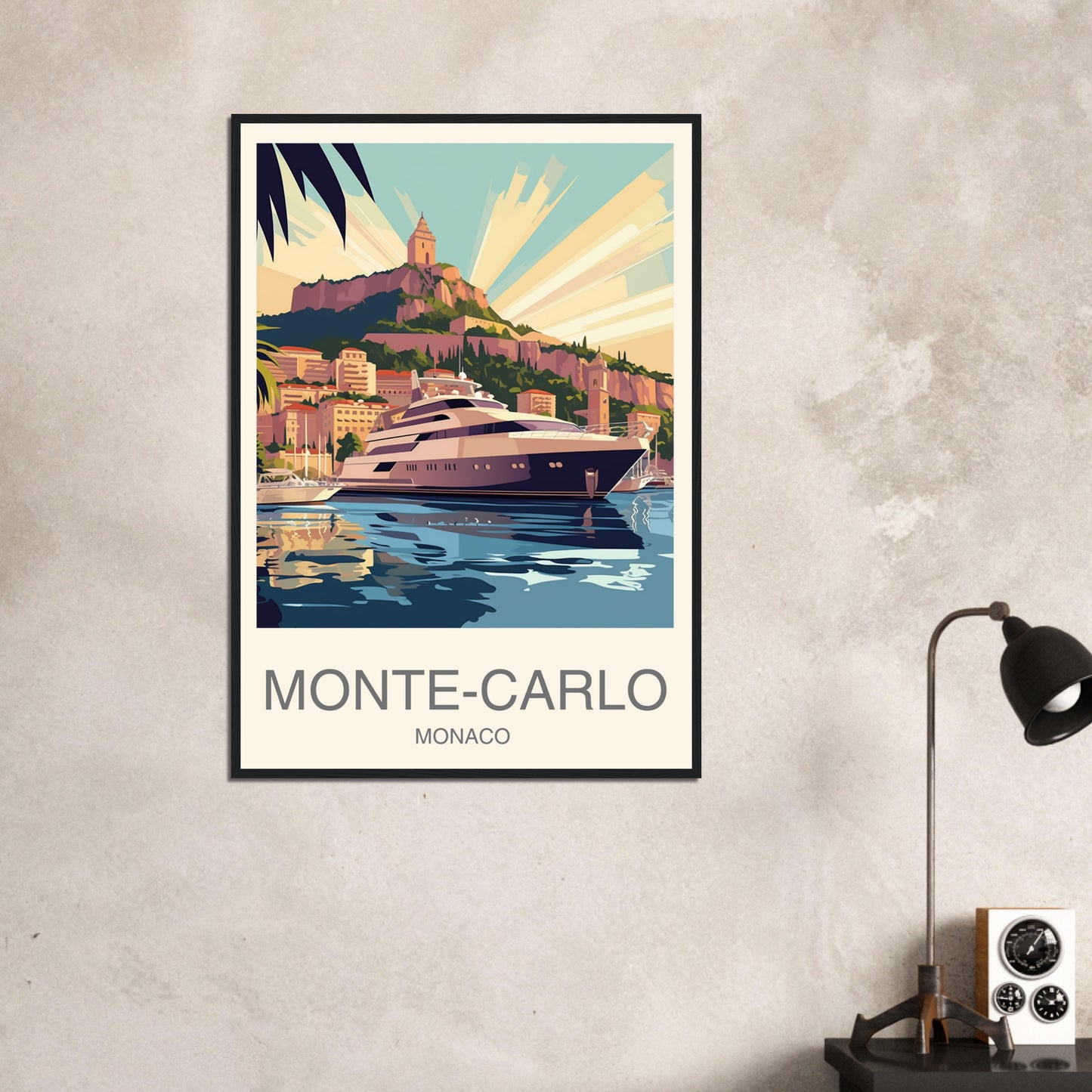 Monte Carlo Travel Print