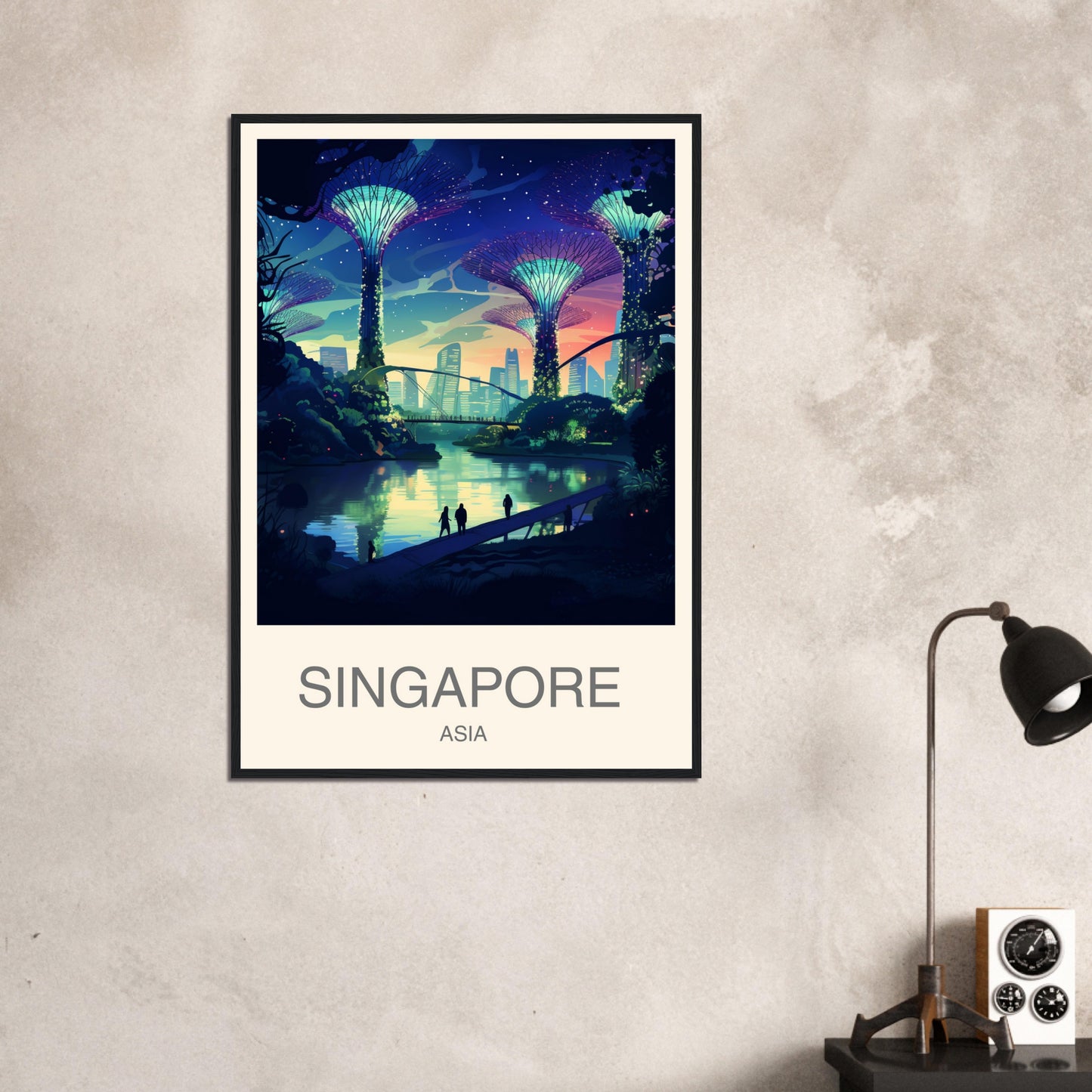 Singapore Travel Print