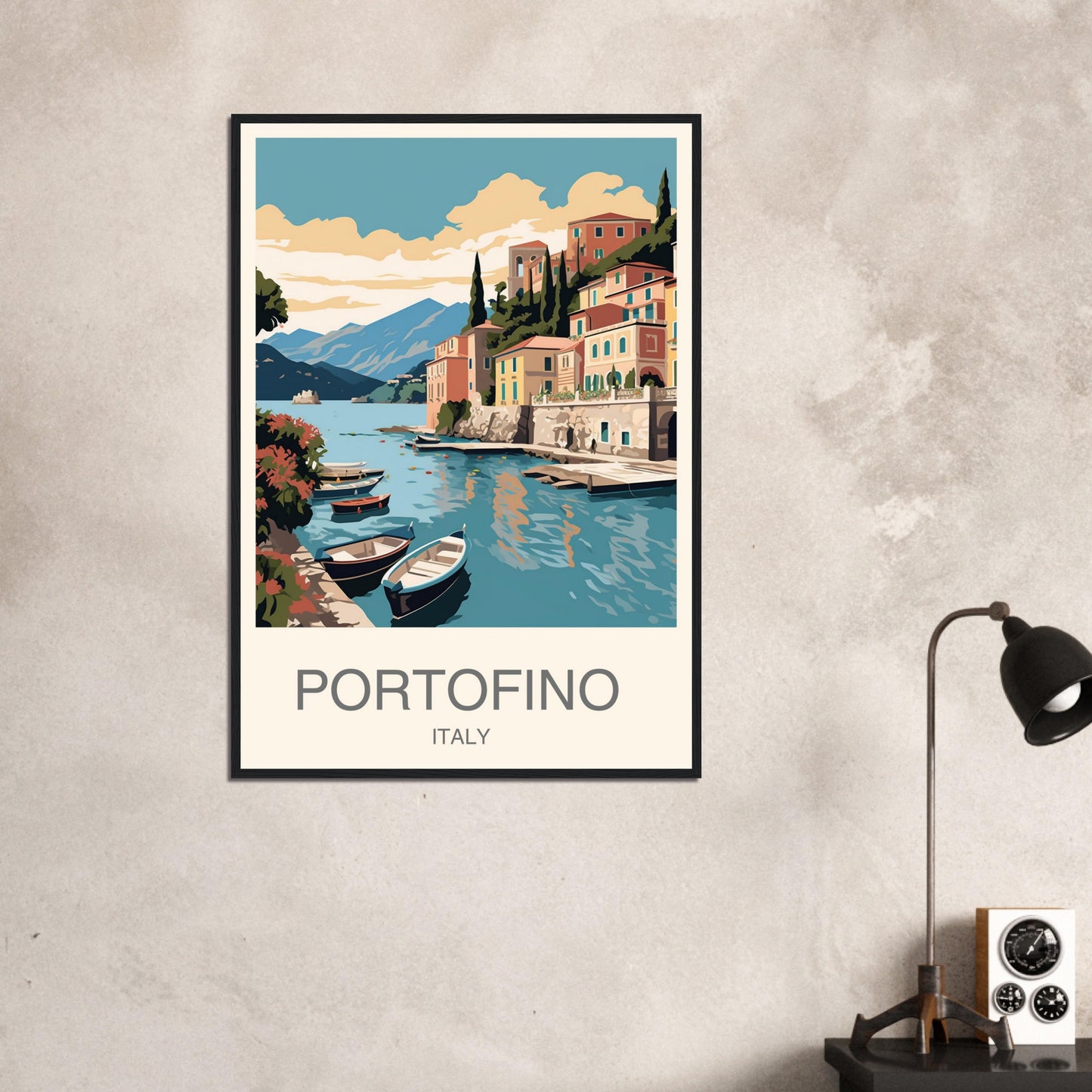 Portofino Travel Print