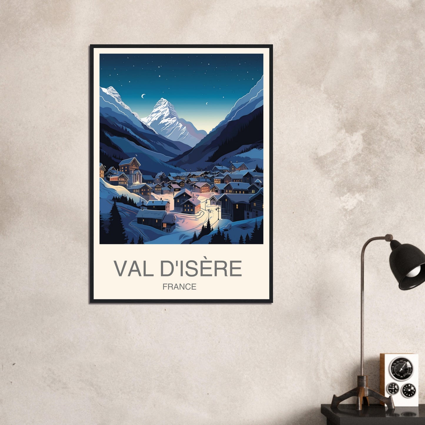 Val-d'Isère Travel Print