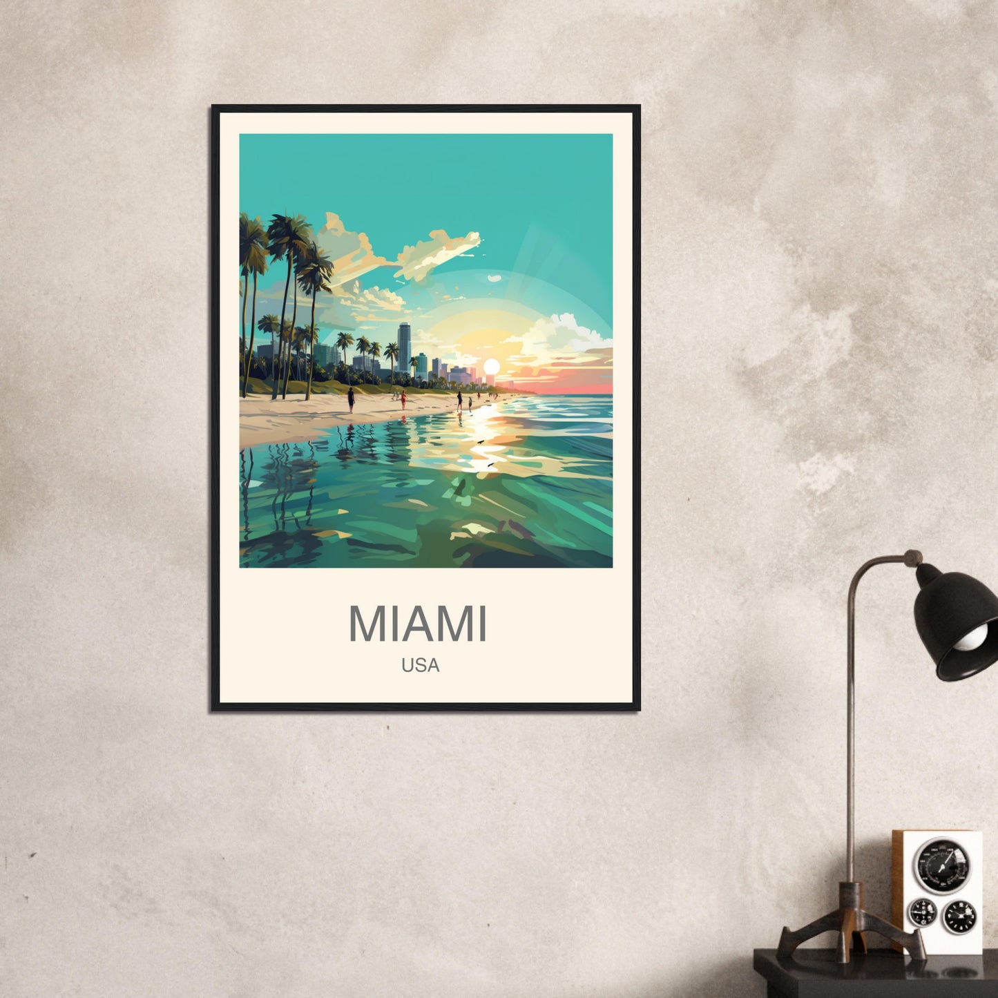 Miami Travel Print