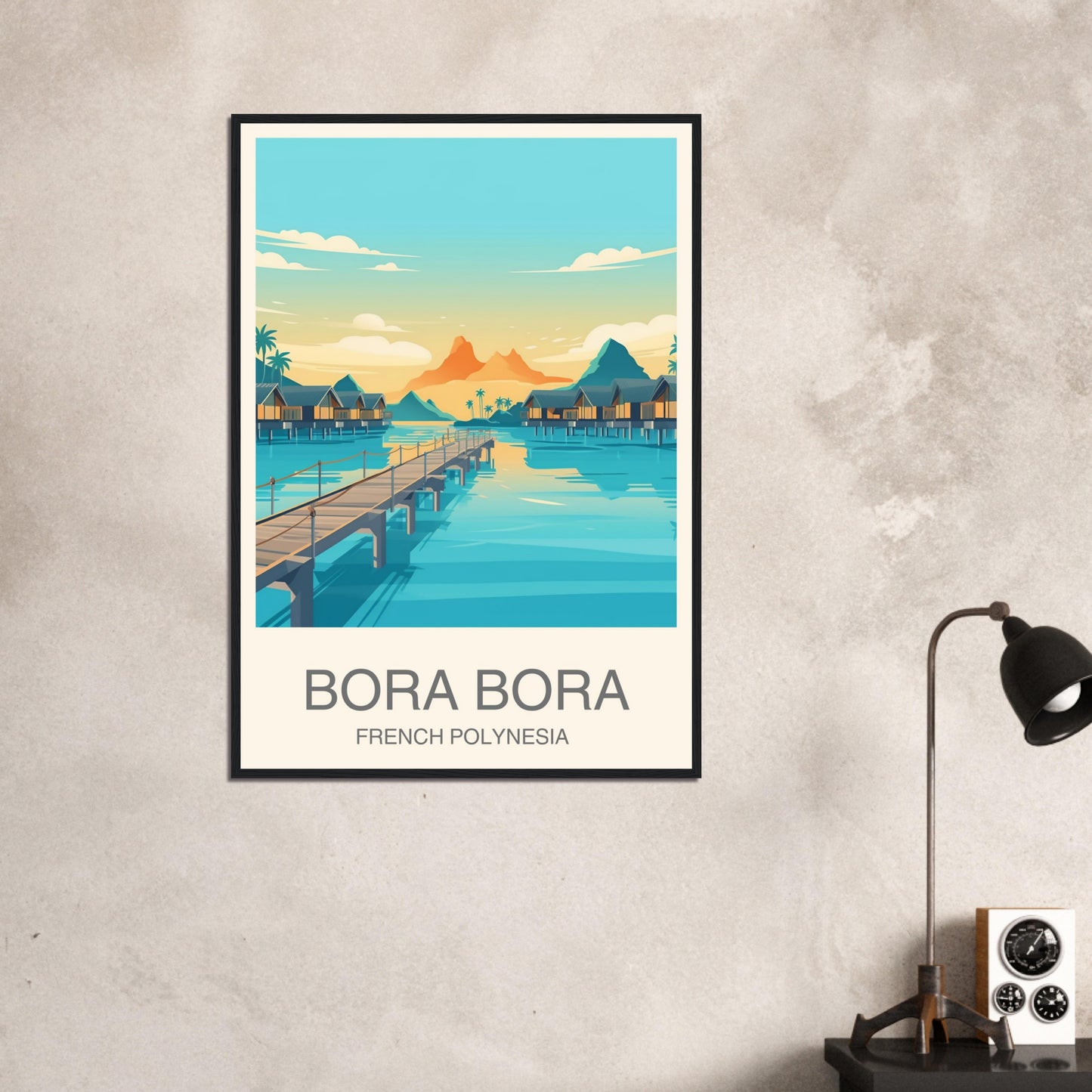 Bora Bora Travel Print