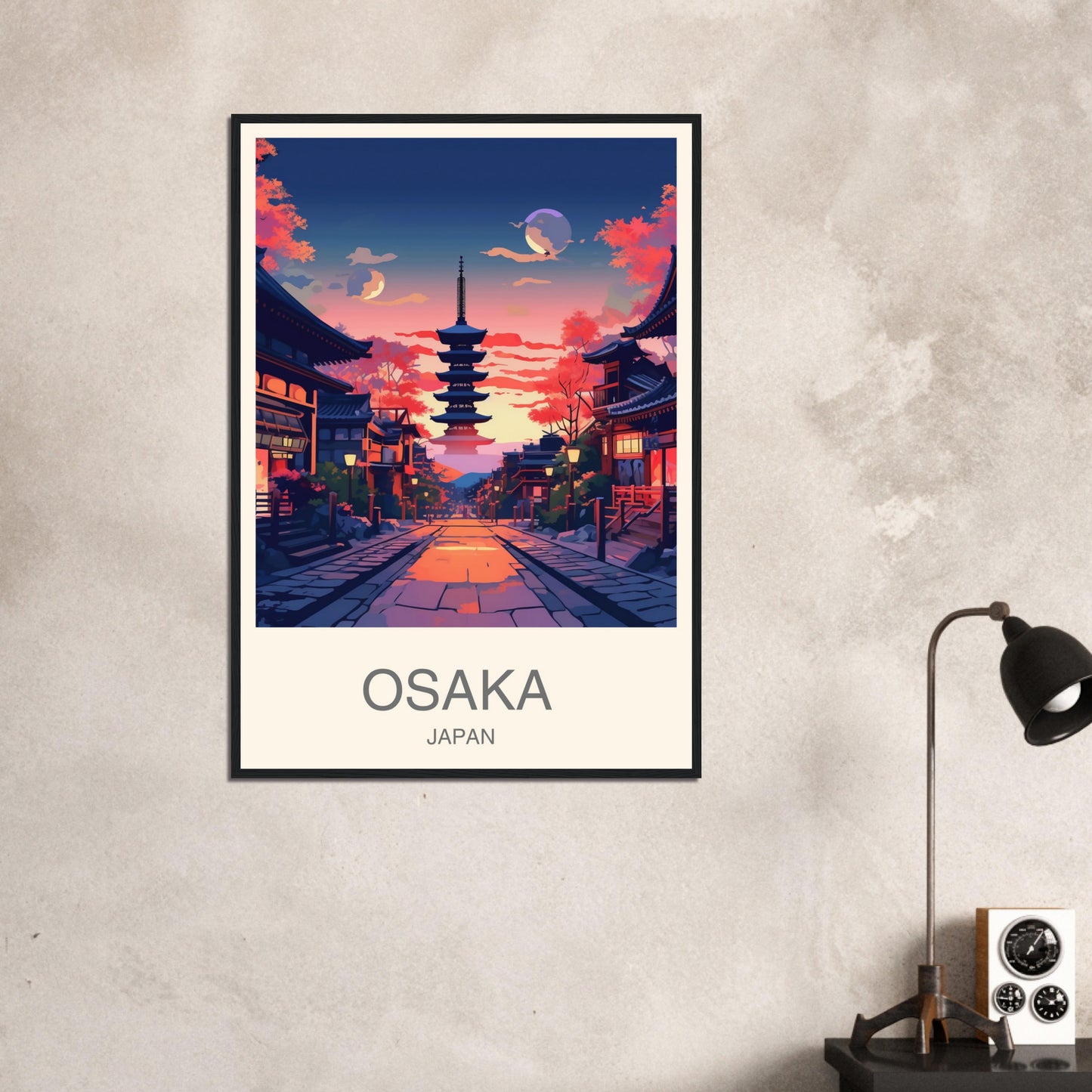 Osaka Travel Print