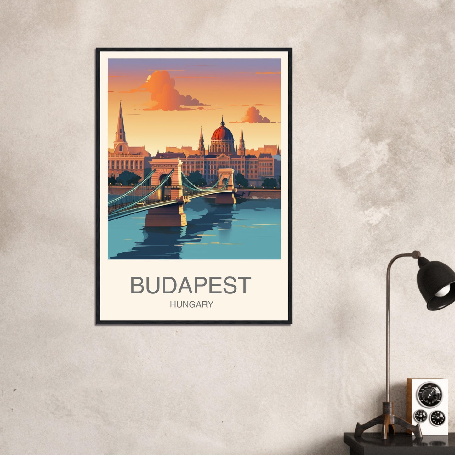 Budapest Travel Print