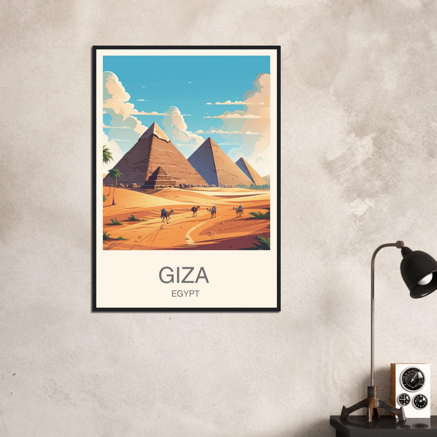 Giza Travel Print