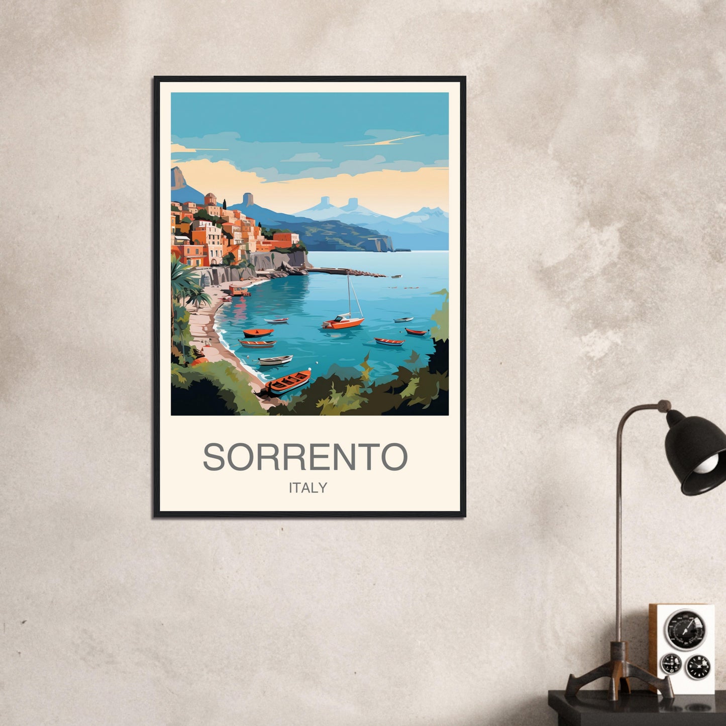 Sorrento Travel Print