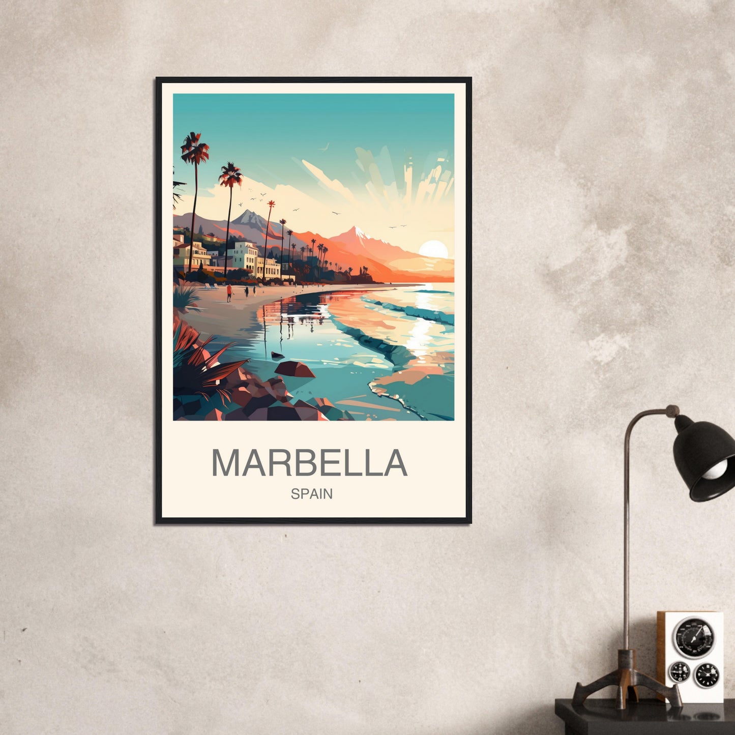 Marbella Travel Print