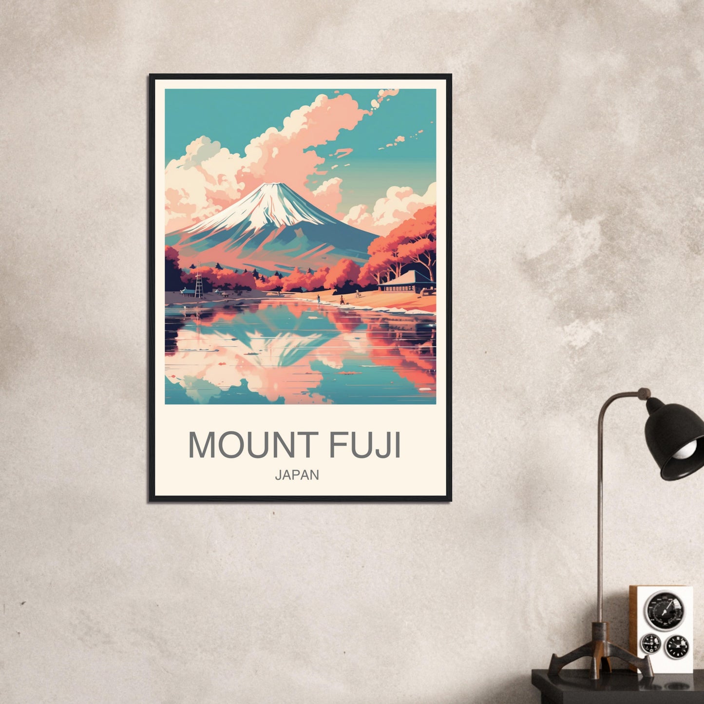 Mount Fuji Travel Print