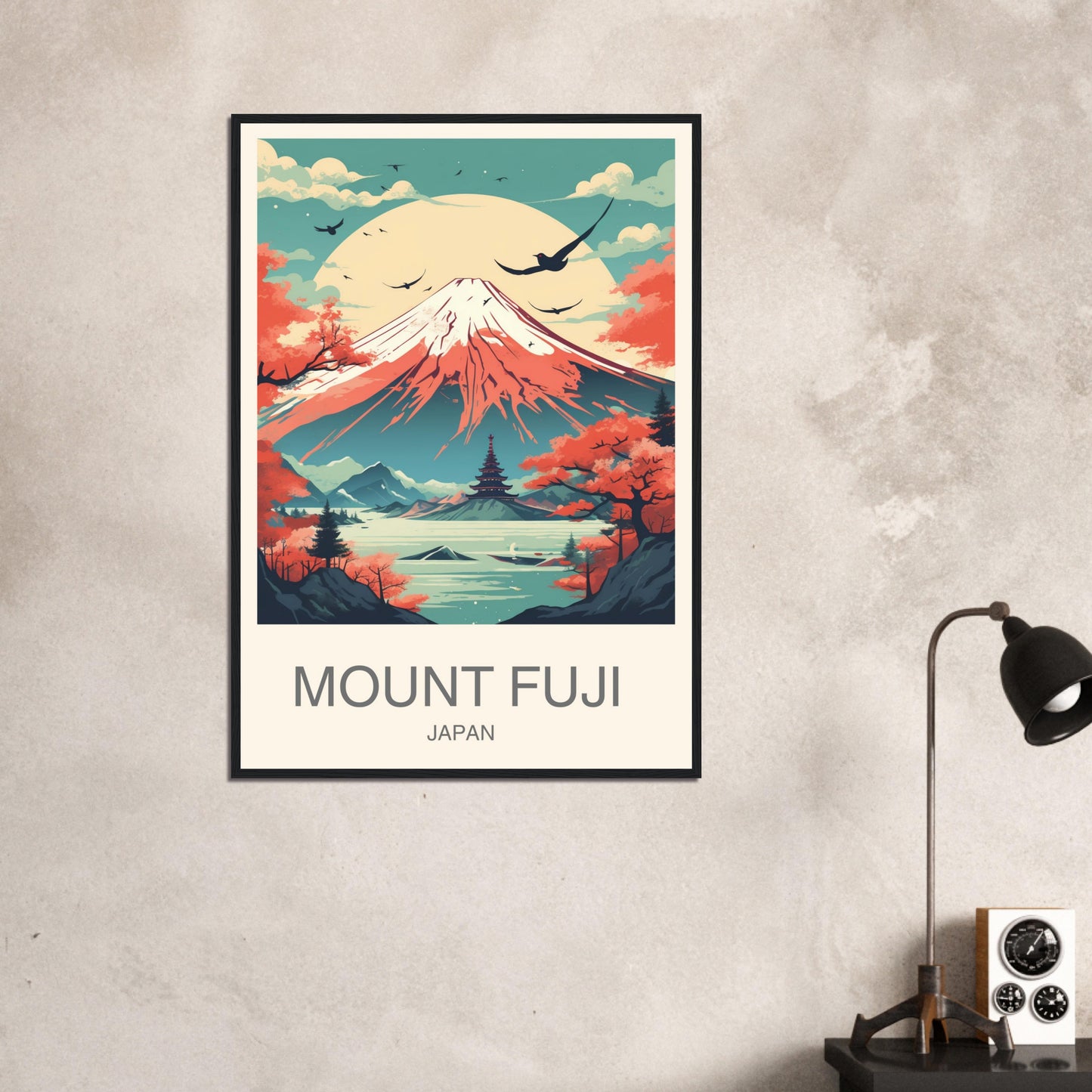 Mount Fuji Travel Print