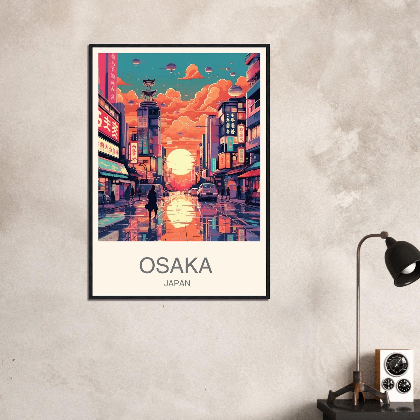 Osaka Travel Print