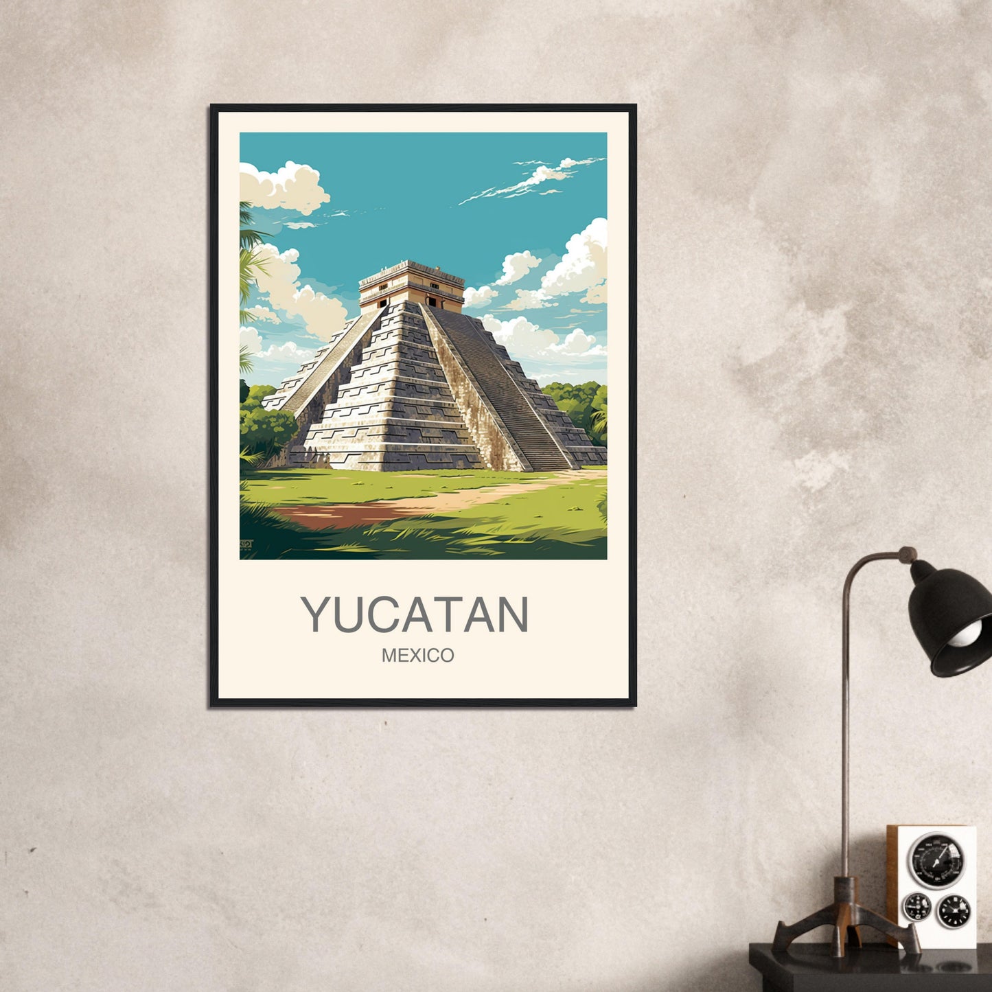 Yucatan Travel Print