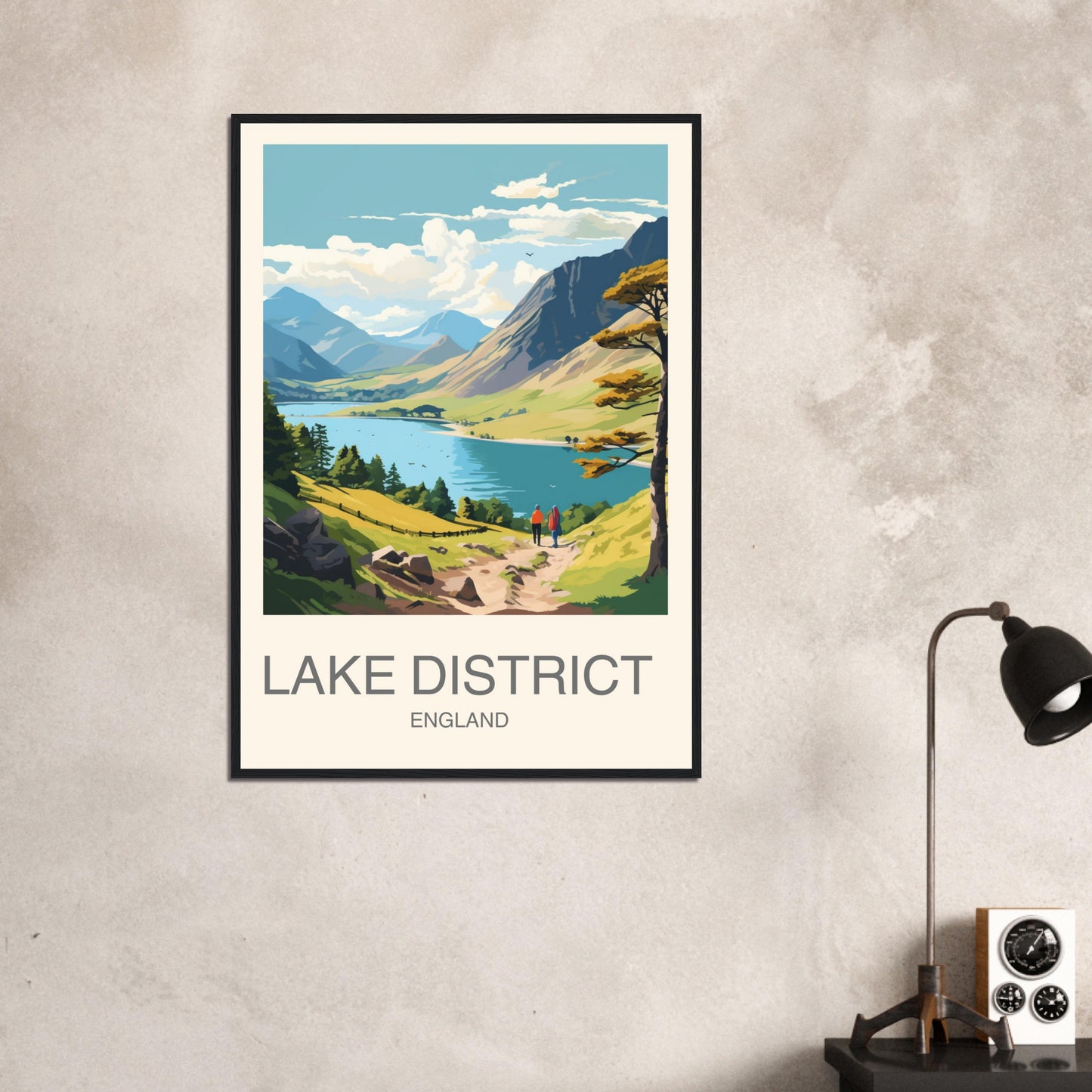 Lake District Travel Print