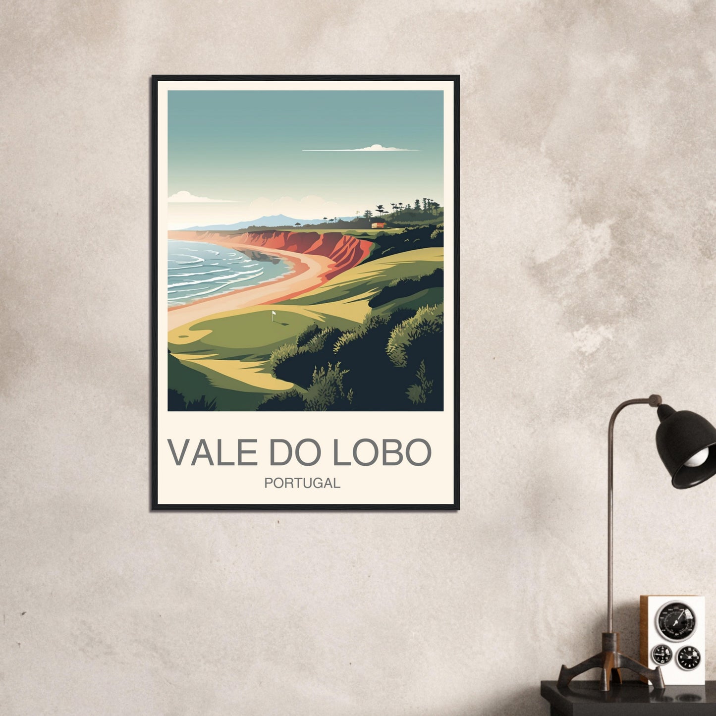 Vale Do Lobo Travel Print