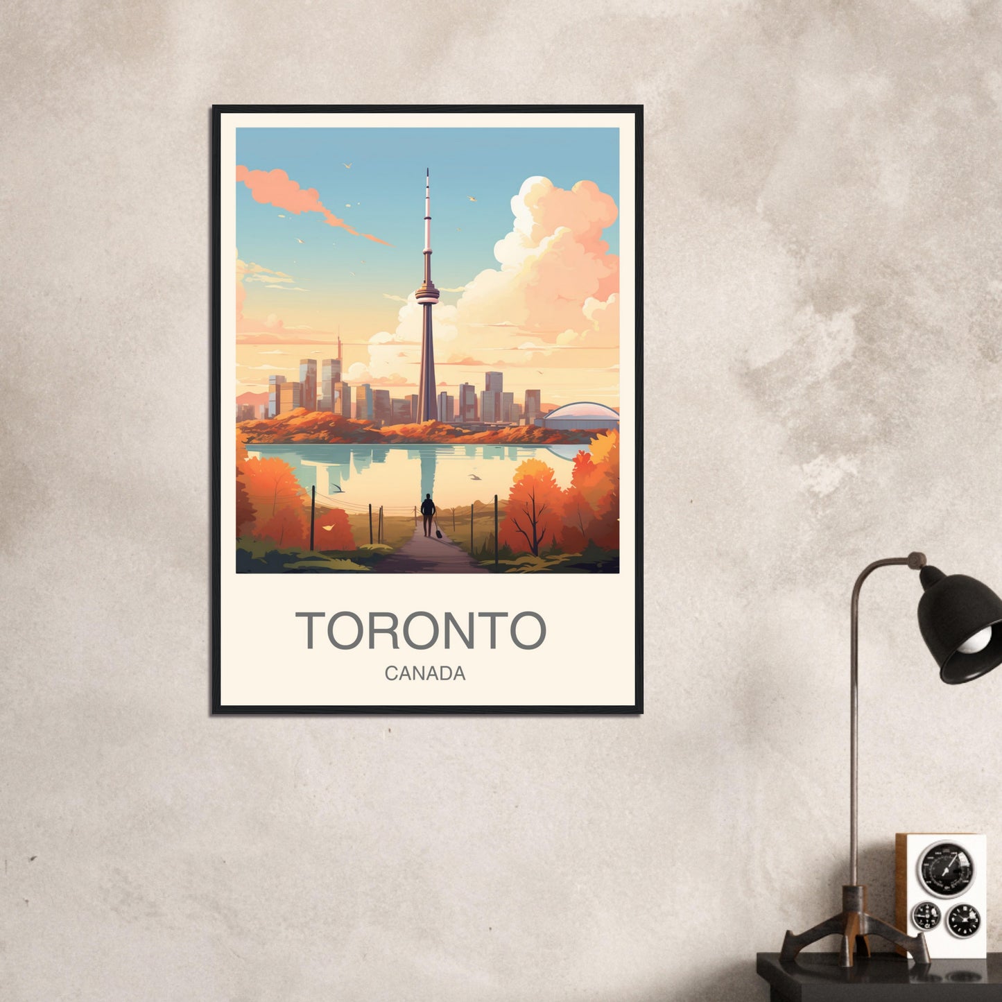 Toronto Travel Print