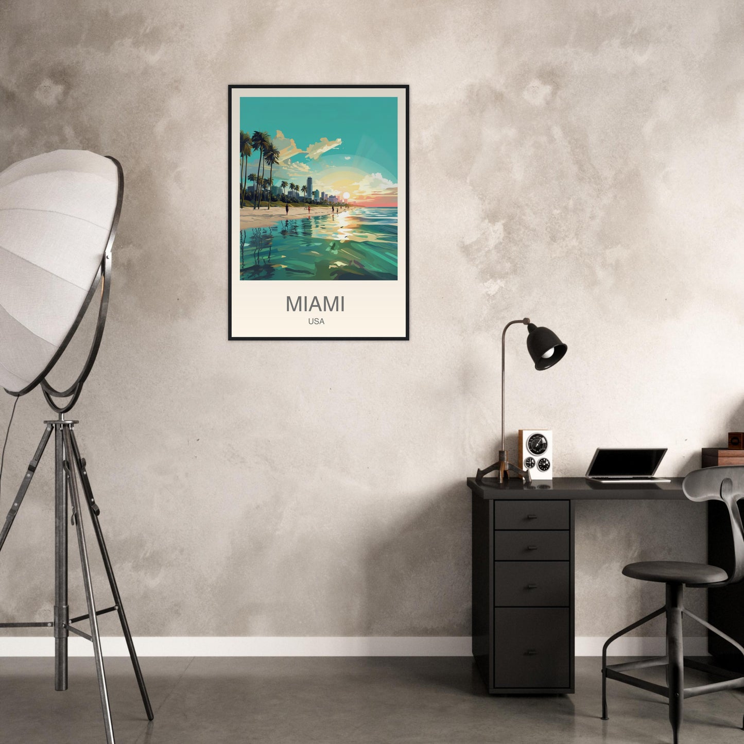 Miami Travel Print