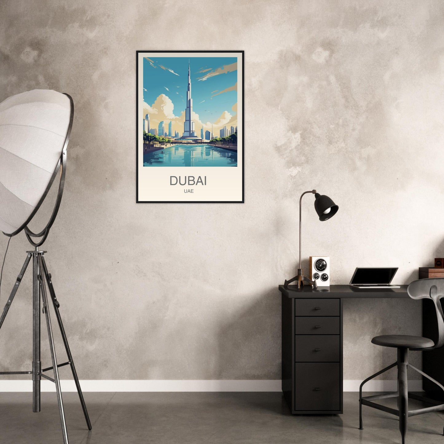 Dubai Travel Print