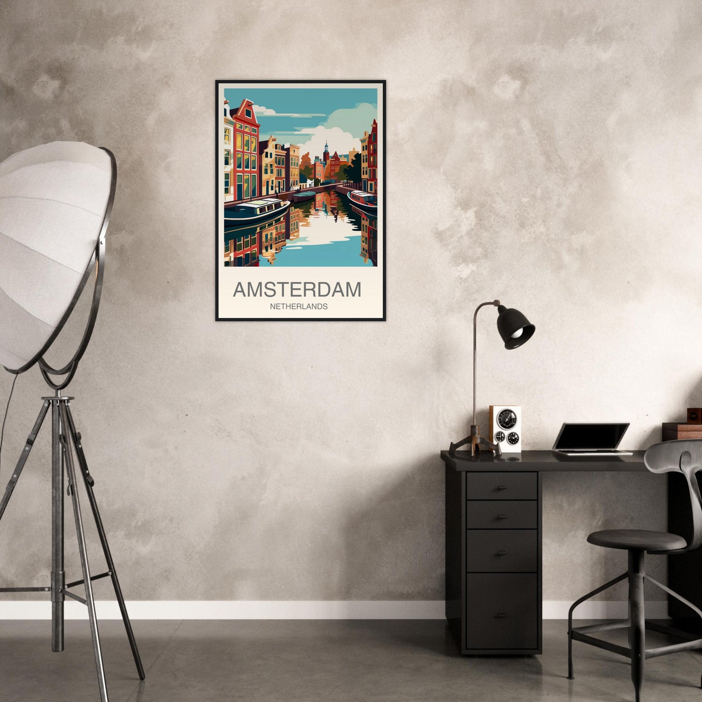 Amsterdam Travel Print