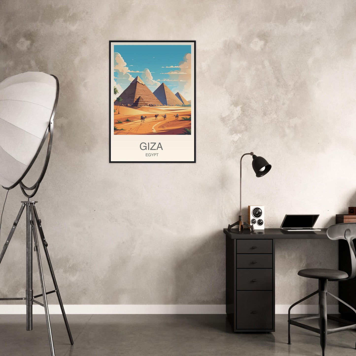 Giza Travel Print