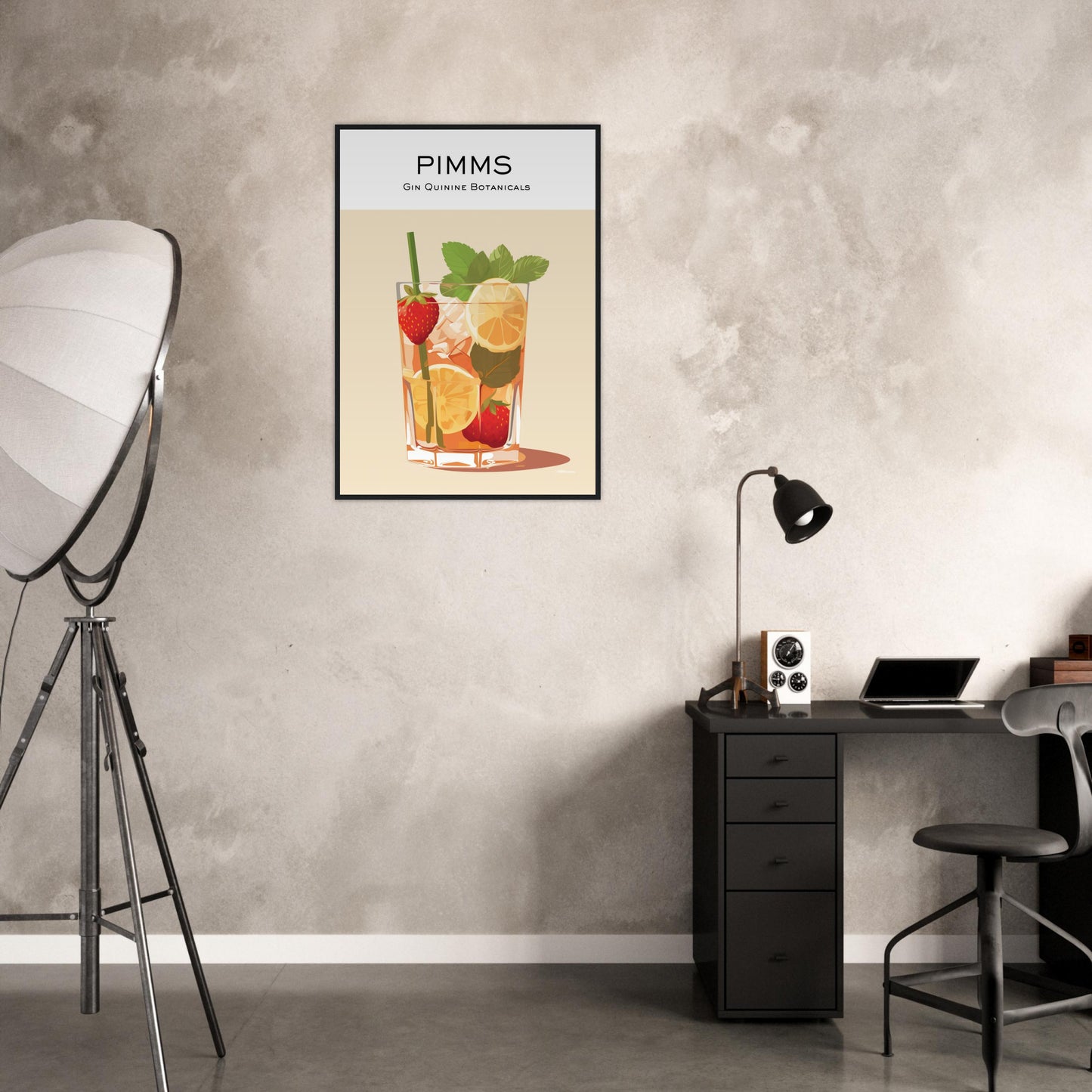 Pimms Wall Print