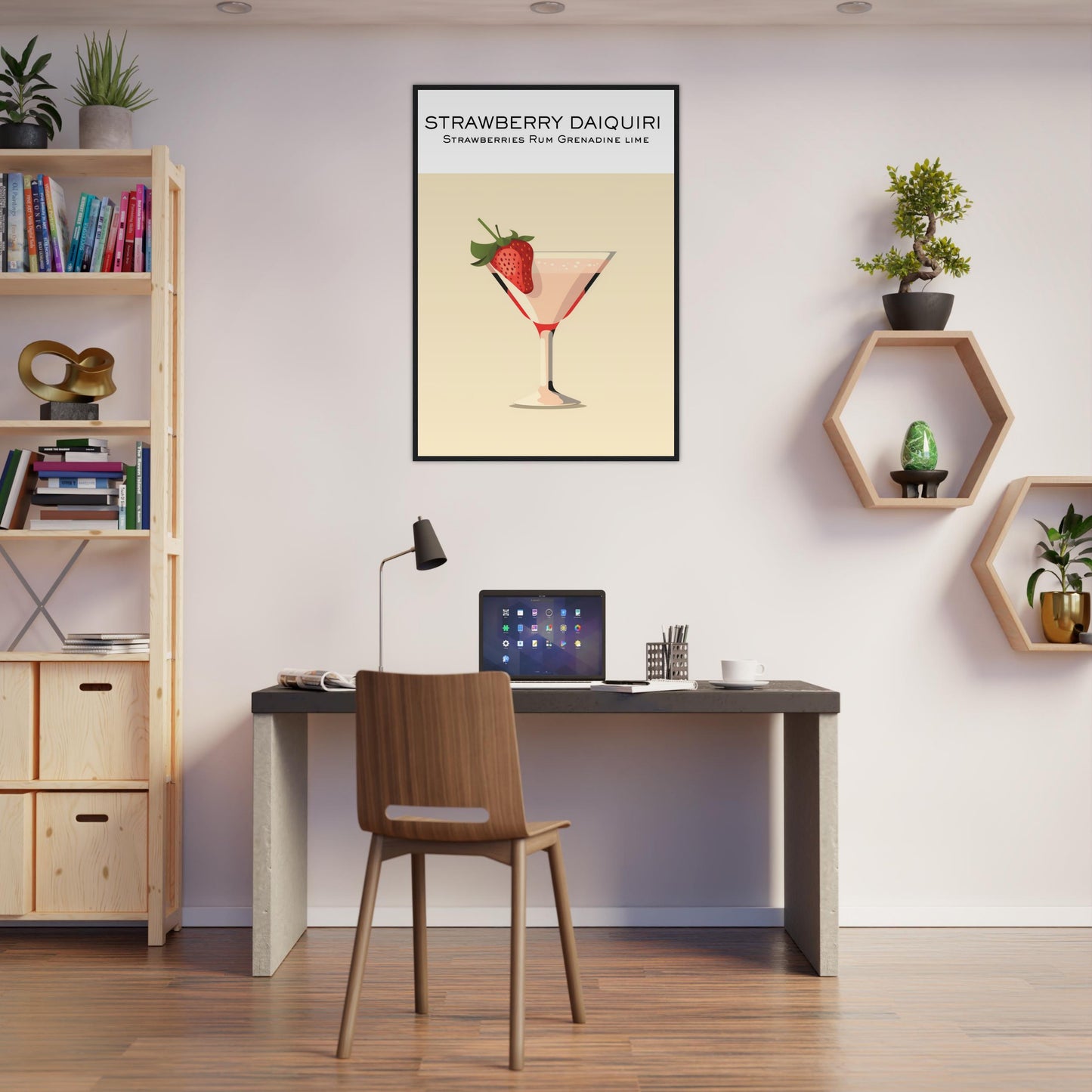 Strawberry Daiquiri Wall Print