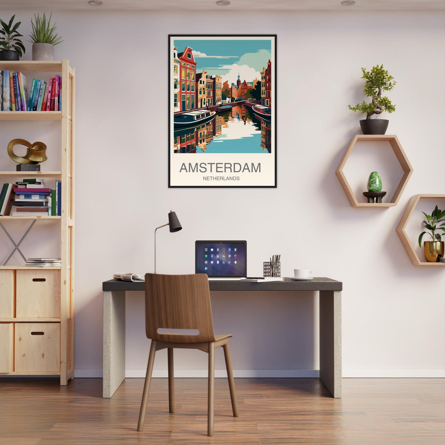 Amsterdam Travel Print