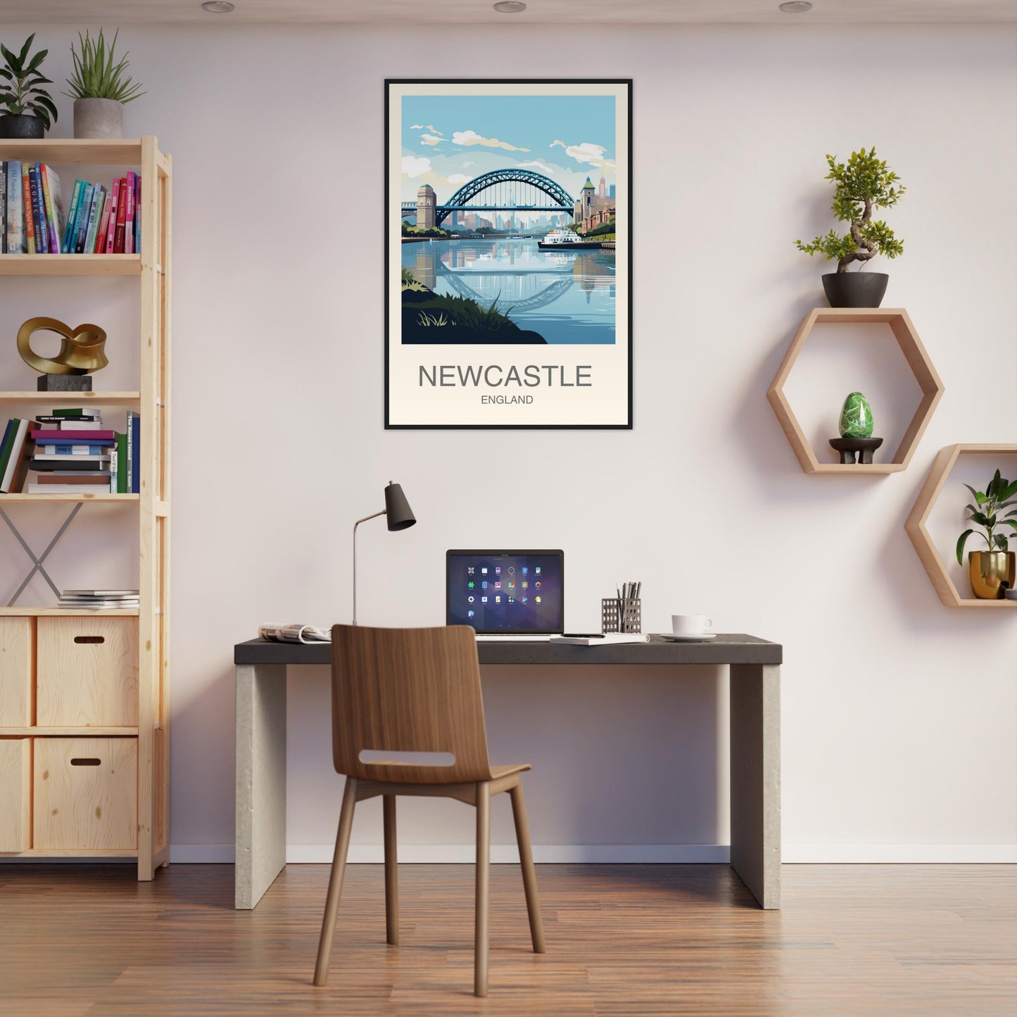 Newcastle Travel Print