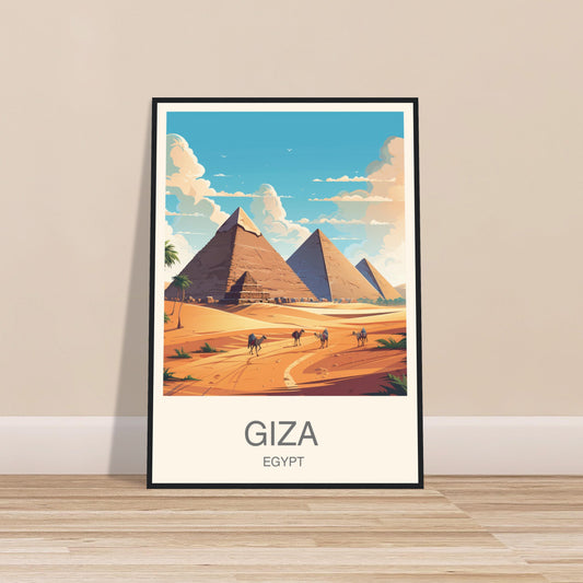 Giza Travel Print