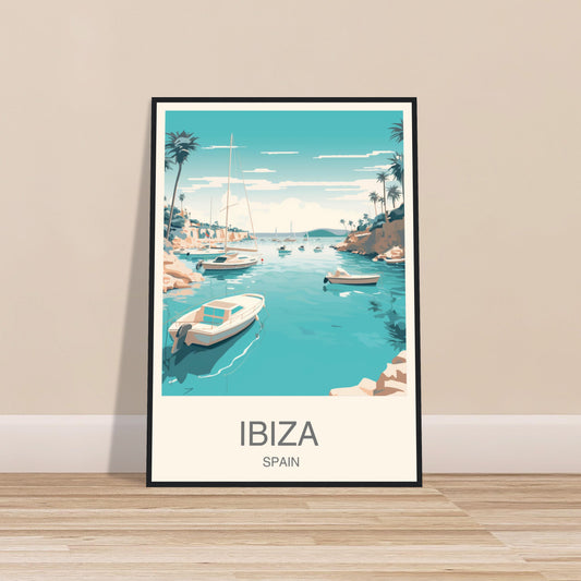 Ibiza Travel Print