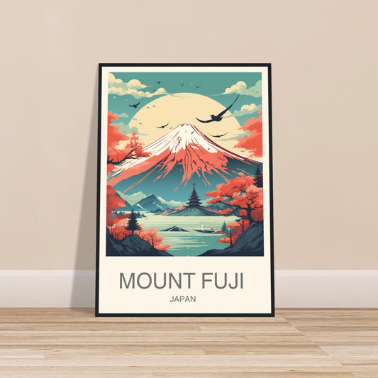 Mount Fuji Travel Print