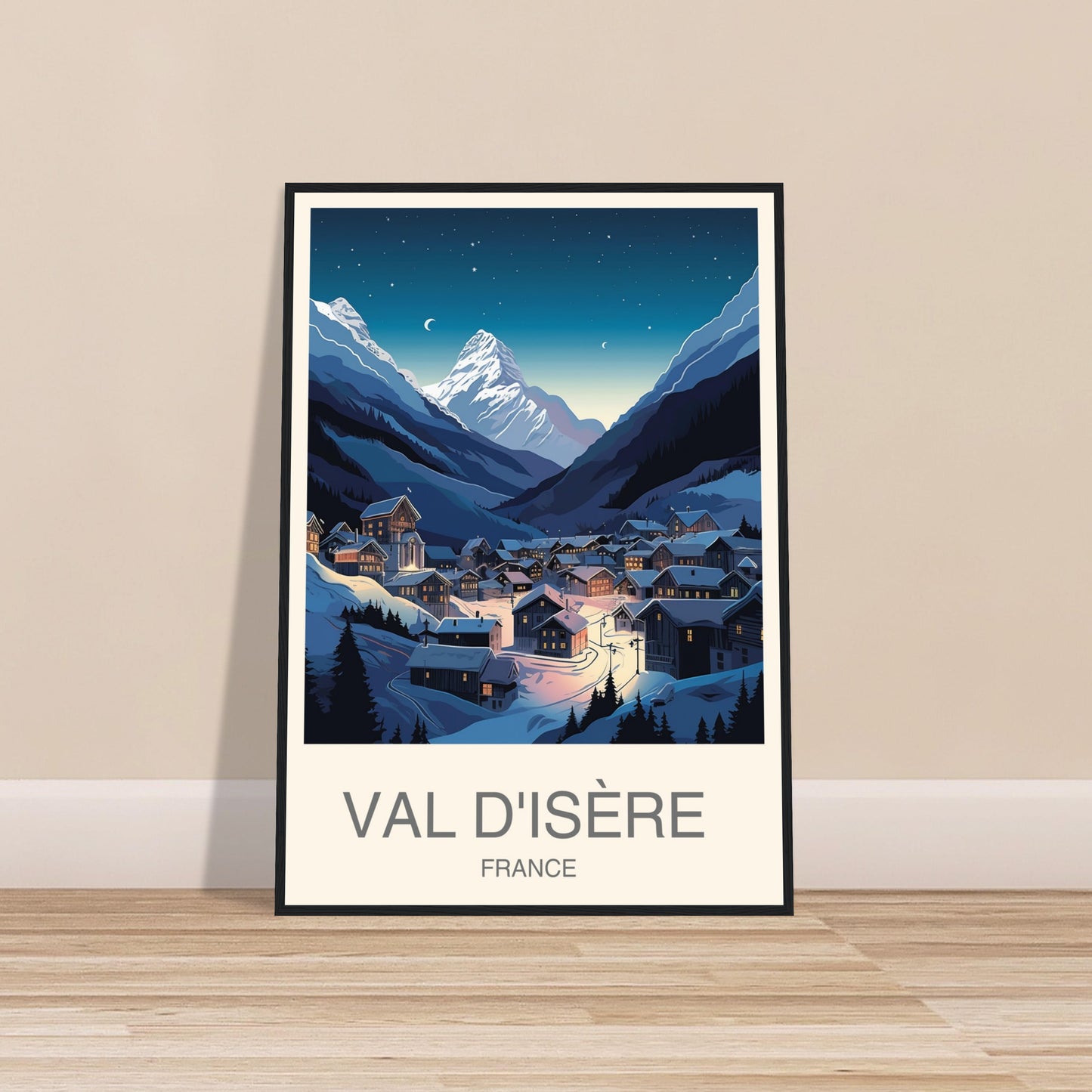 Val-d'Isère Travel Print