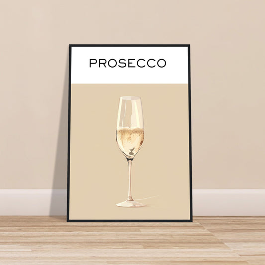 Prosecco Wall Print