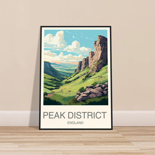 Peak District Travel Print