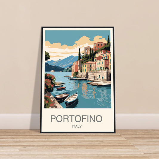 Portofino Travel Print