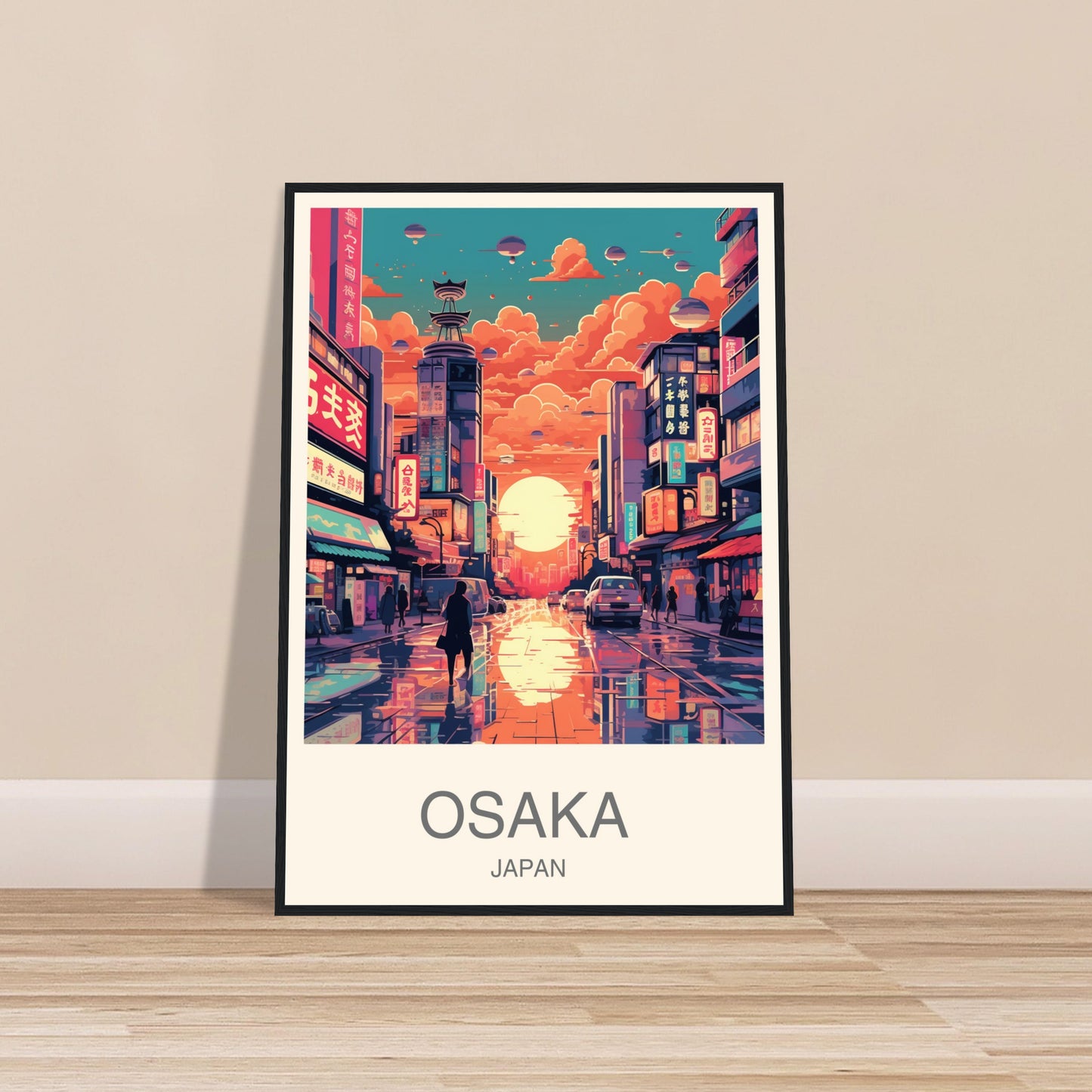 Osaka Travel Print