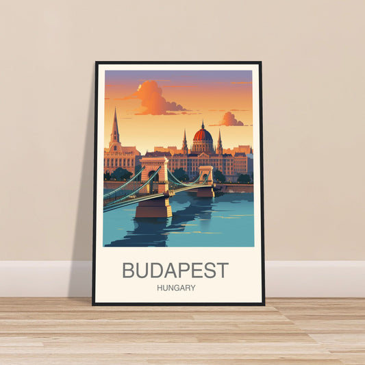 Budapest Travel Print