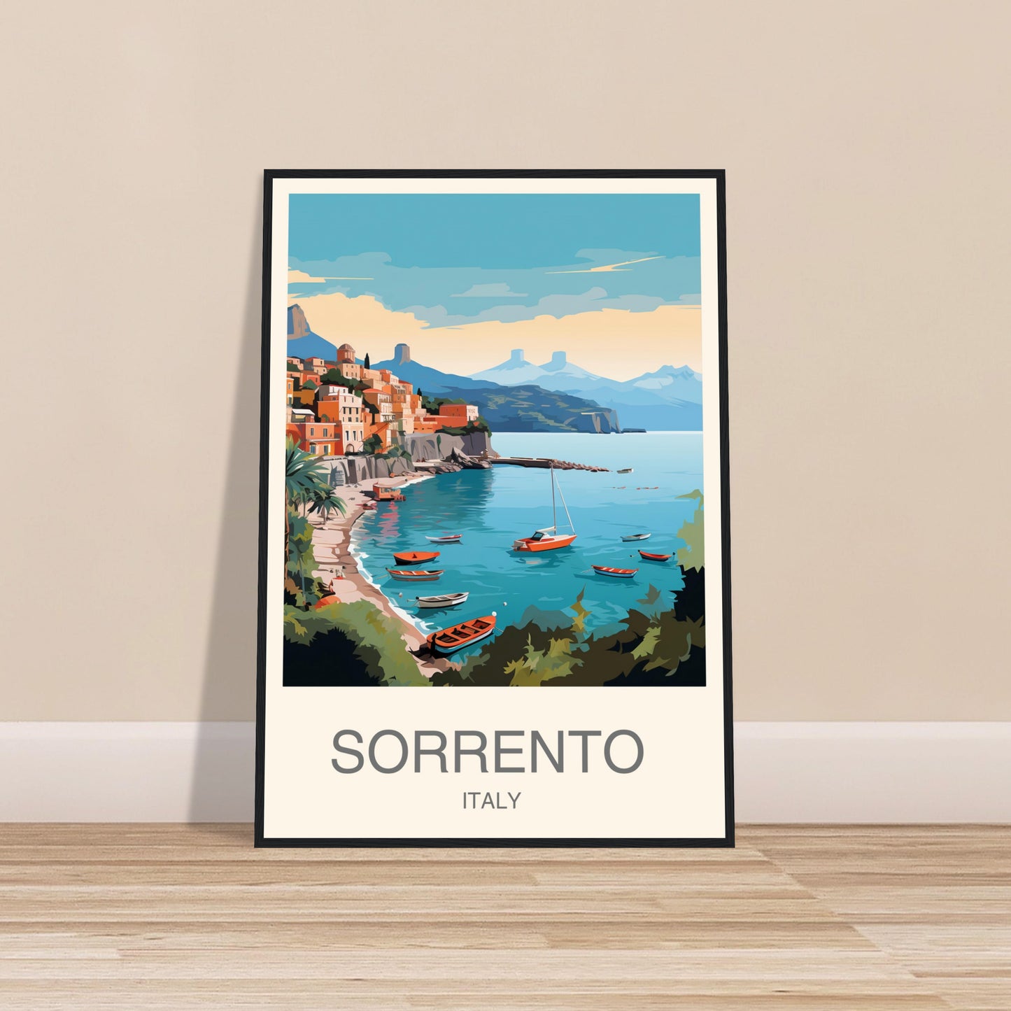 Sorrento Travel Print