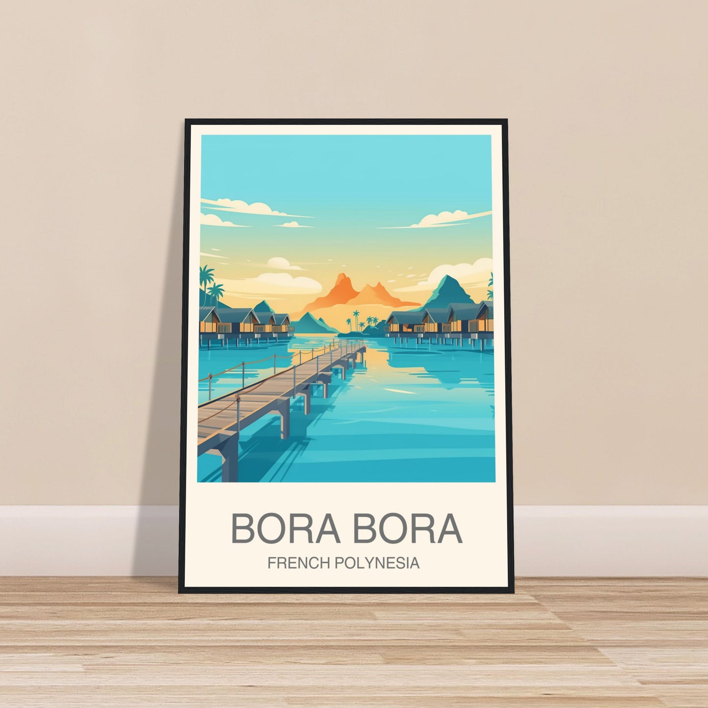 Bora Bora Travel Print