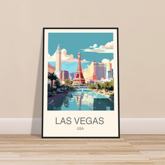 Las Vegas Travel Print